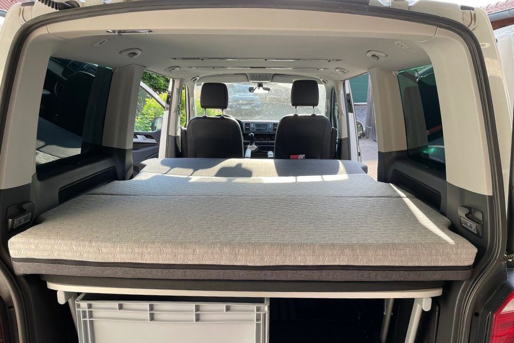 VW T5 Multivan Klappmatratze- Queen Size -